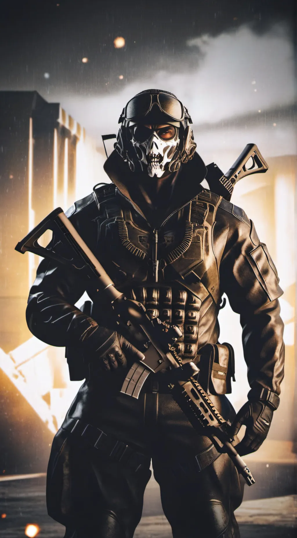 ai character: Ghost Riley background