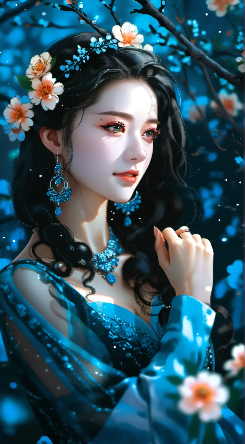 ai character: Mia background