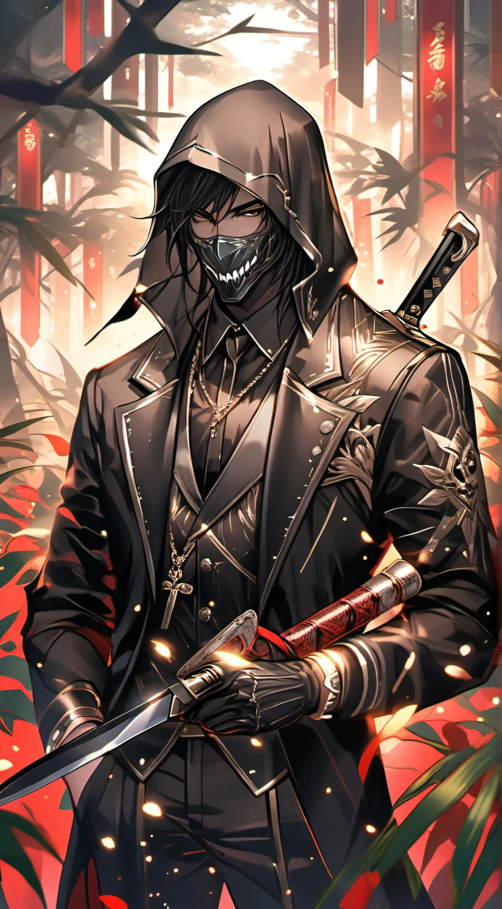 ai character: Hunter background