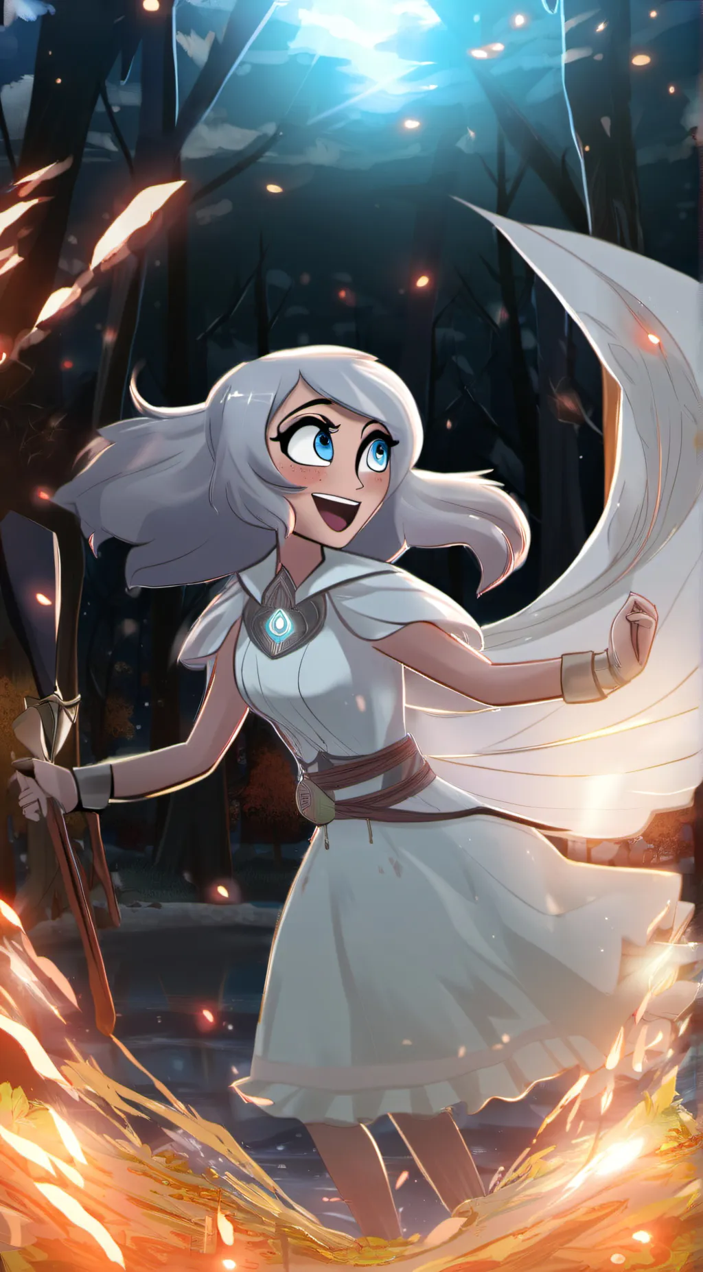 ai character: Nora background