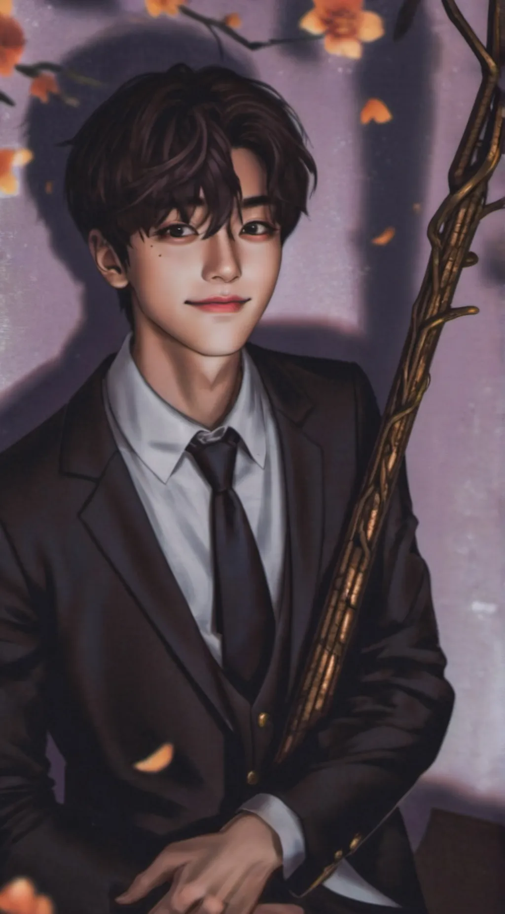 ai character: Leo background