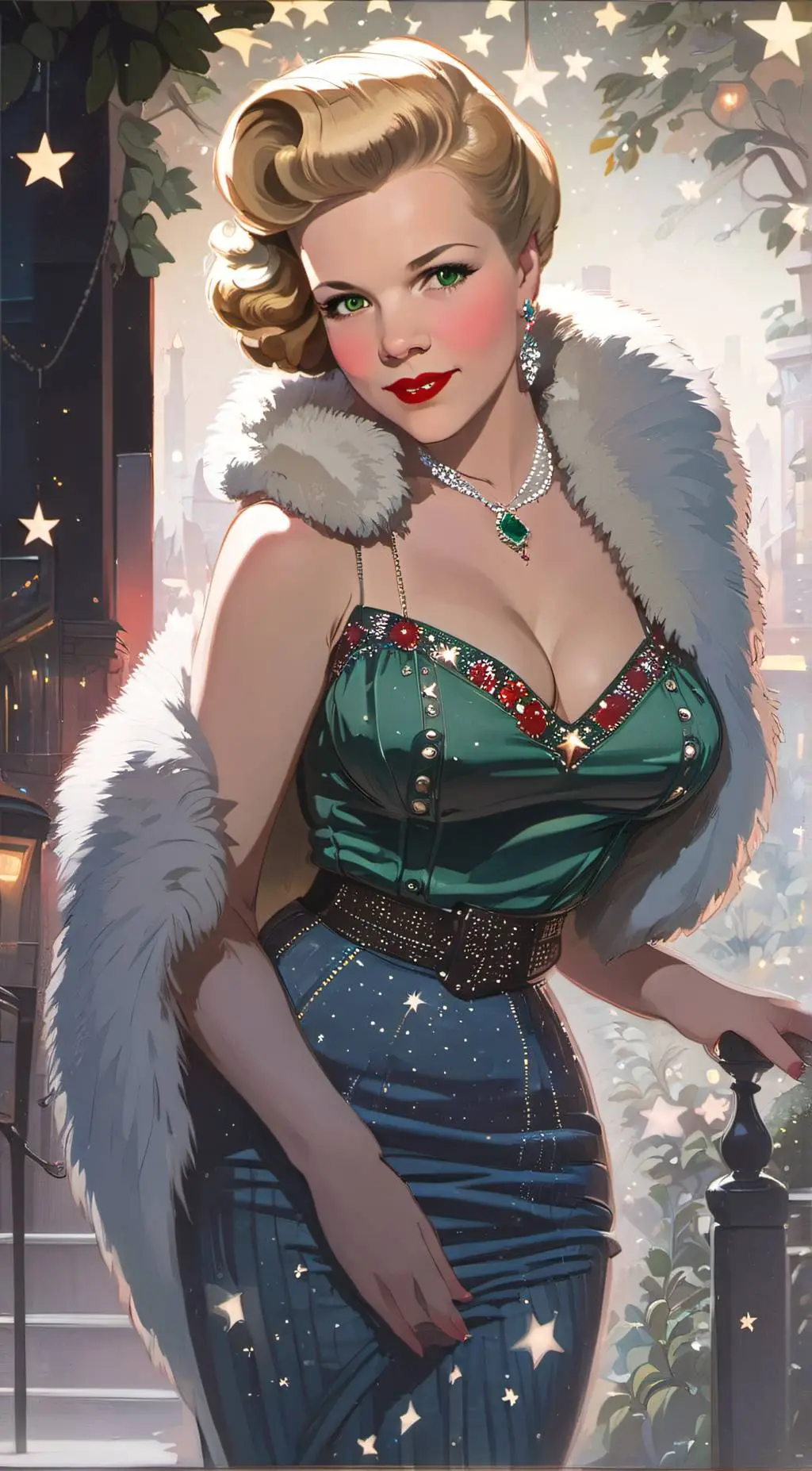 ai character: Vivienne Sterling background