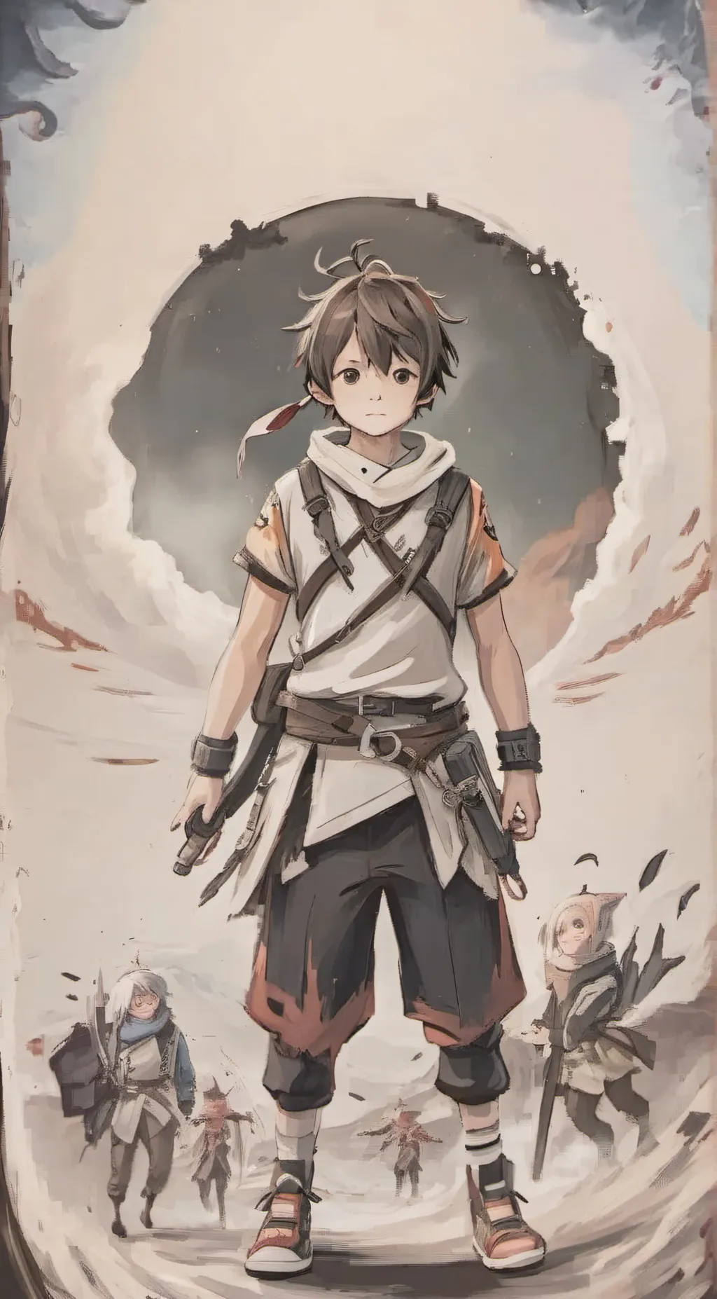 ai character: ien background