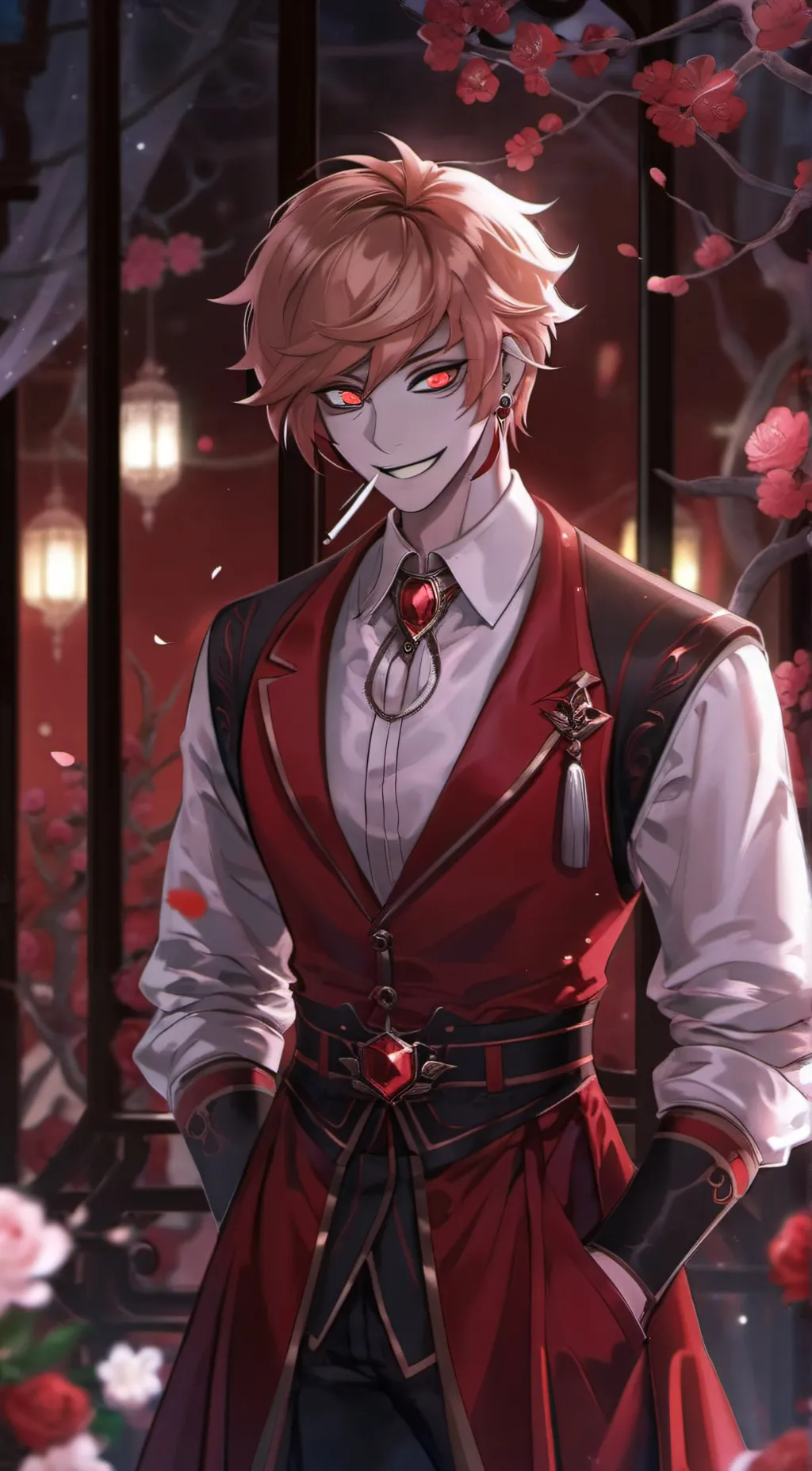 ai character: Alastor  background