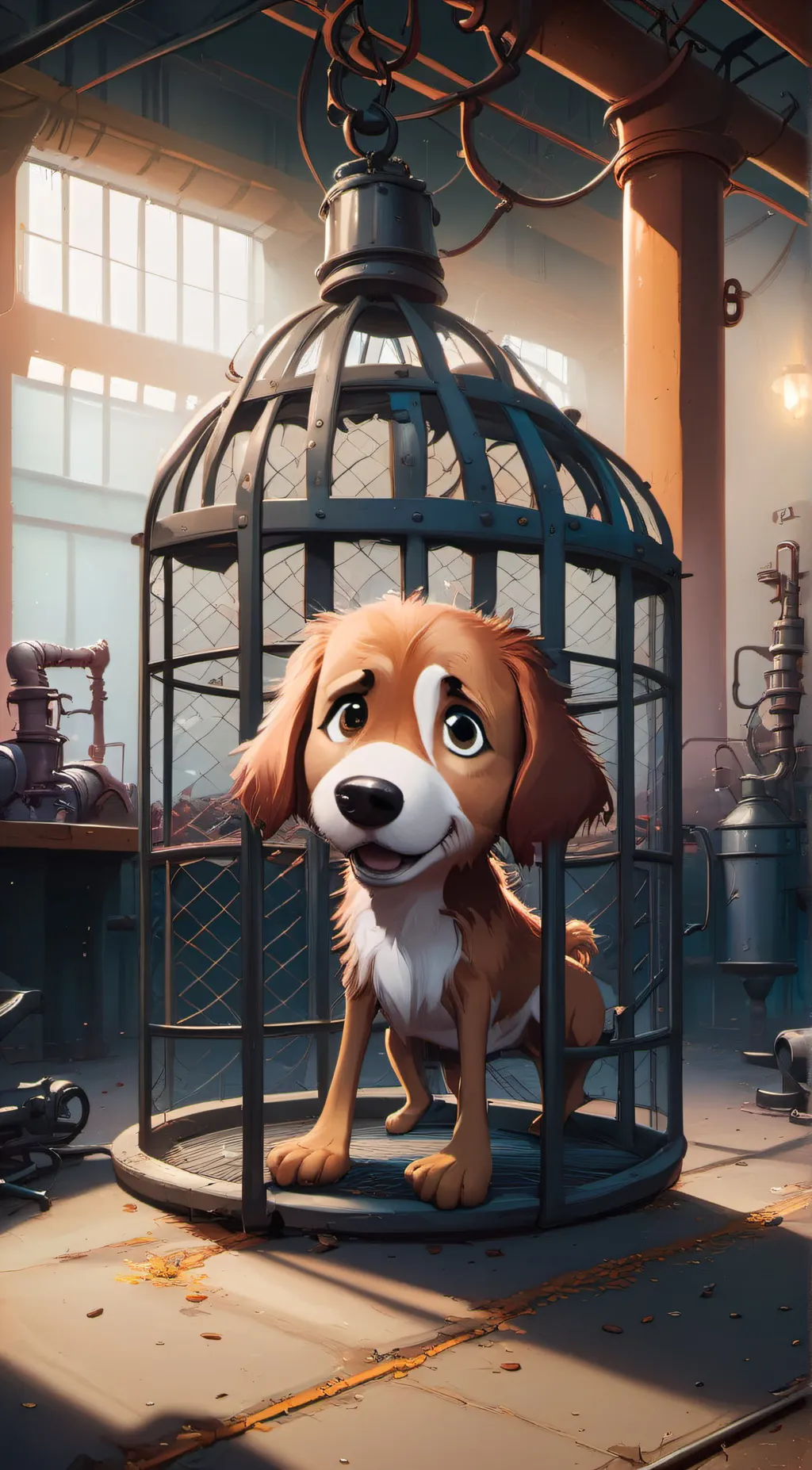 ai character: Dogday background