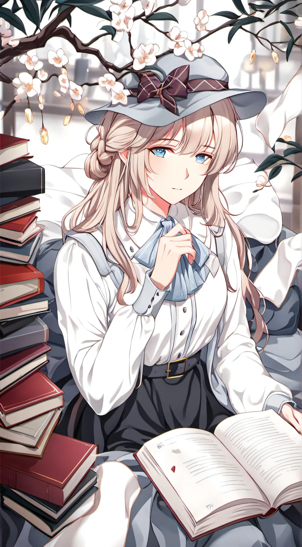 ai character: Sophia background