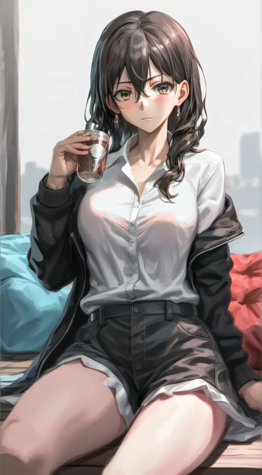 ai character: Vicky background