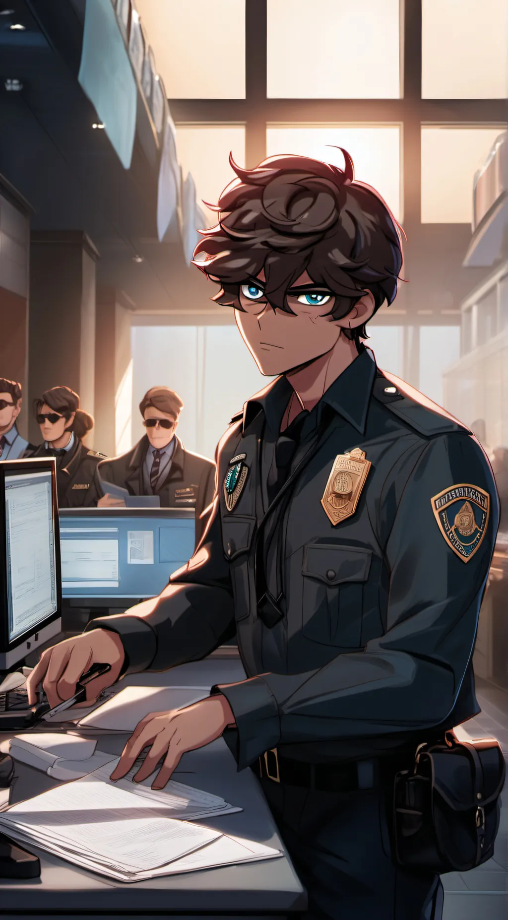 ai character: Michael Afton background