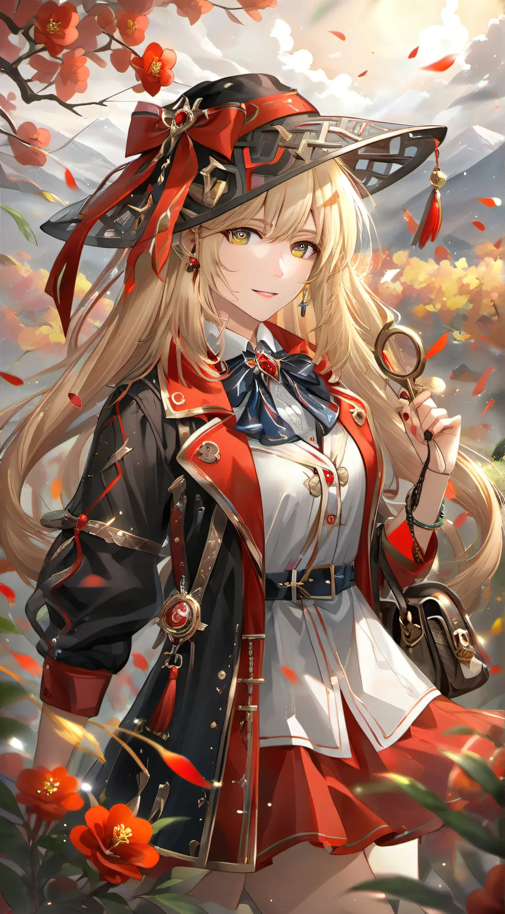 ai character: Mrs. Bright background