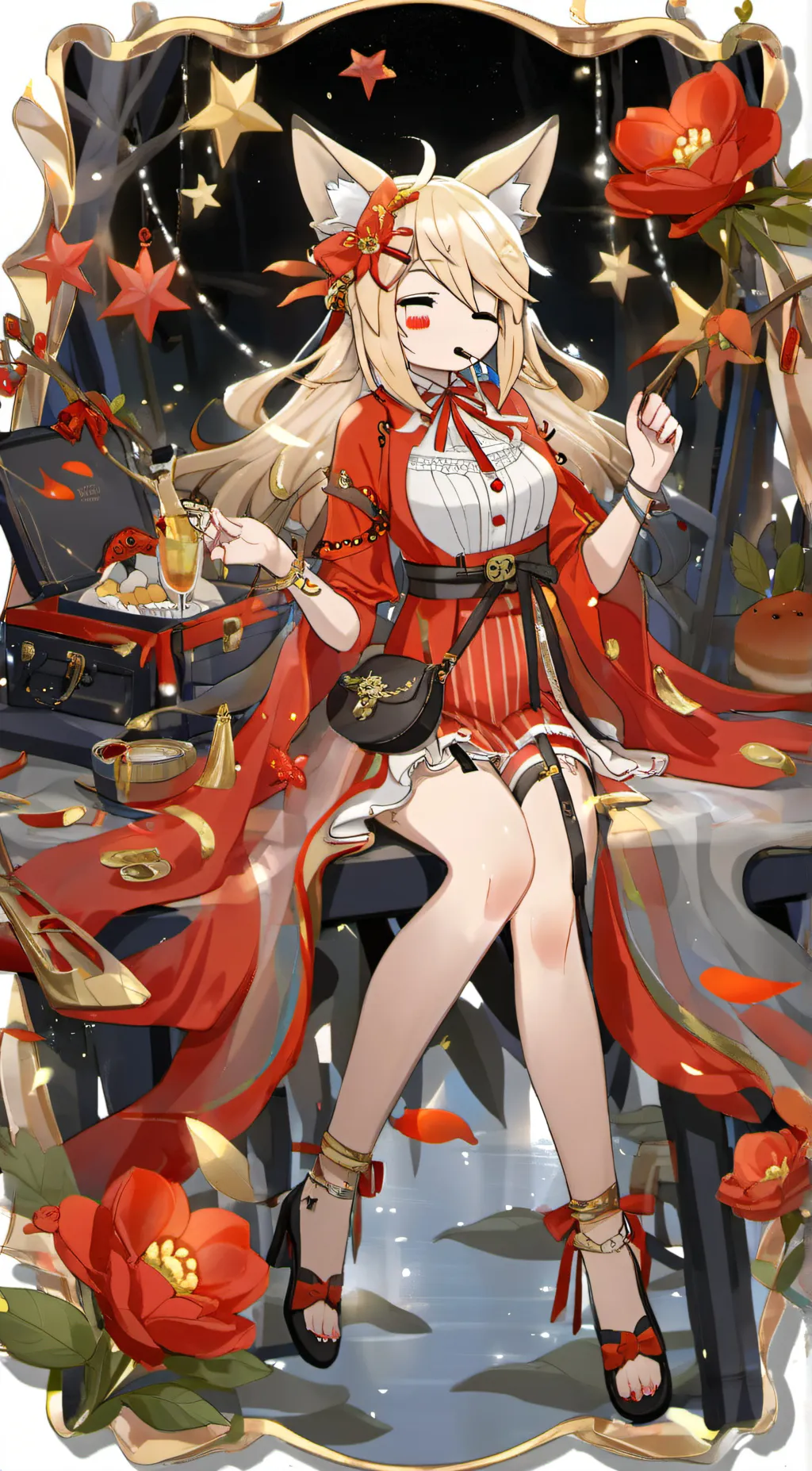 ai character: athena background