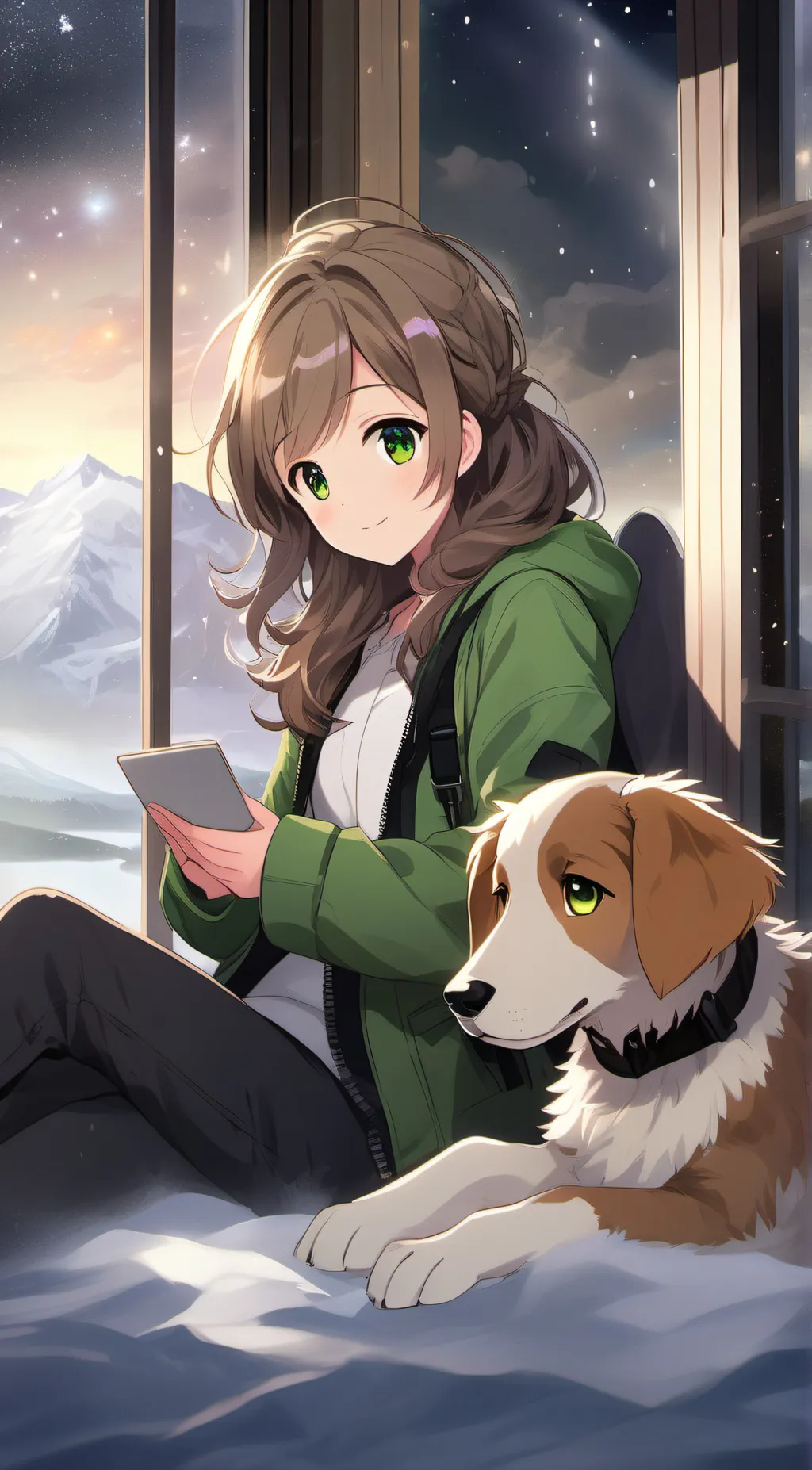 ai character: Emily/Charlie background