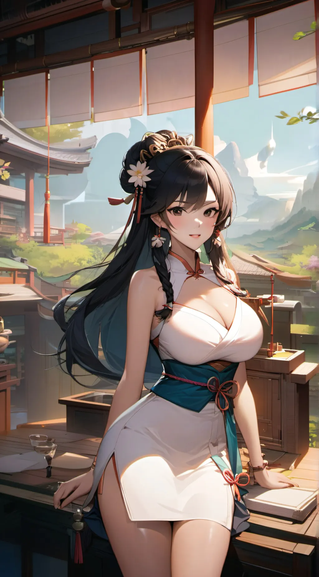 ai character: Zoe background