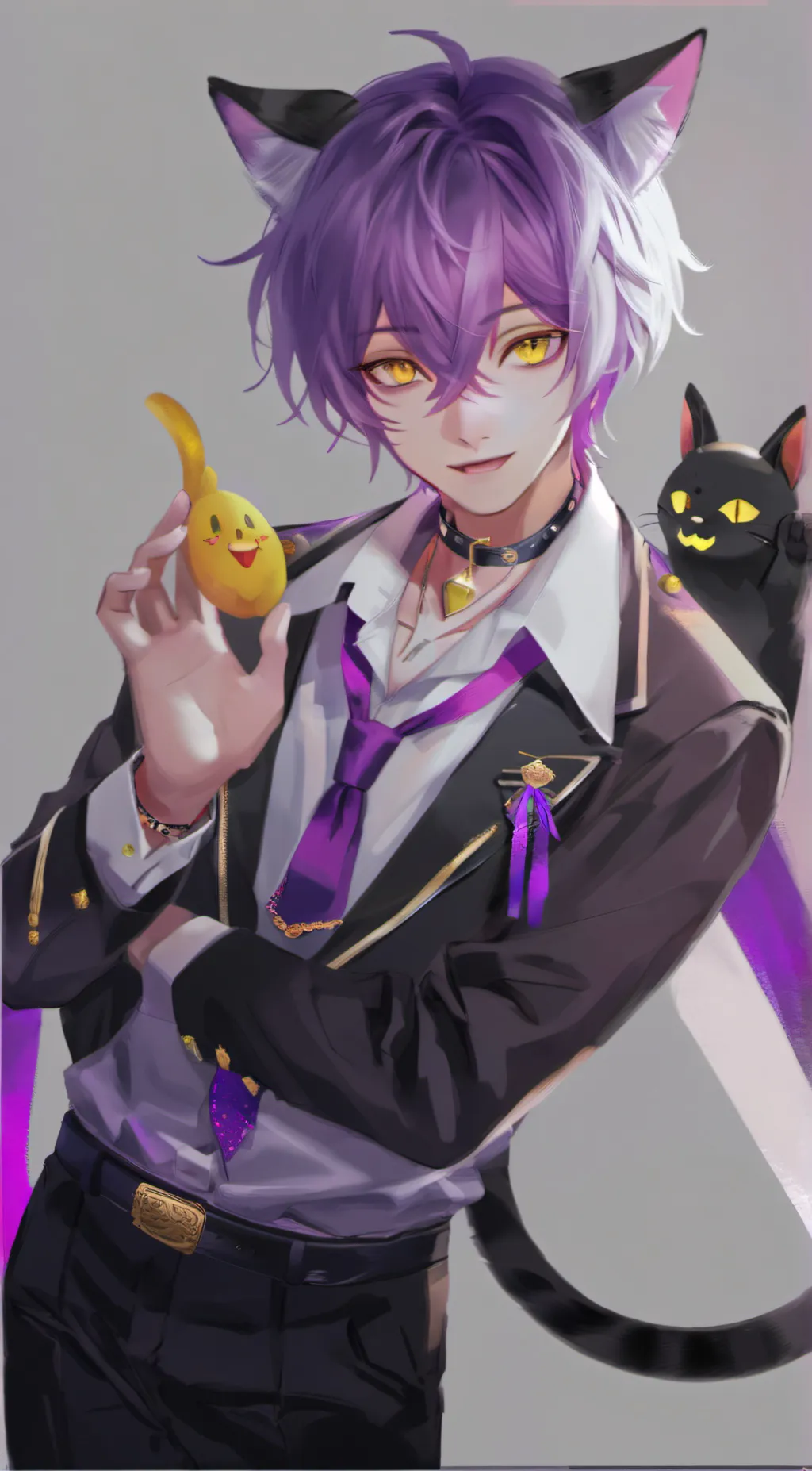 ai character: catnap background