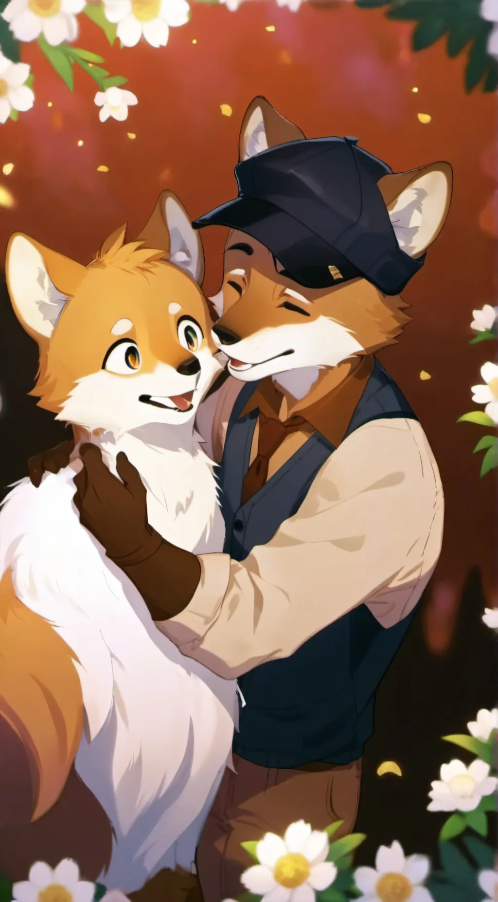 ai character: furry background