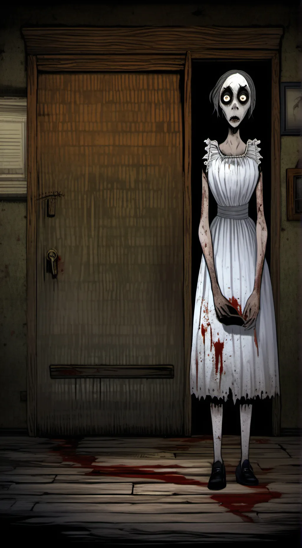 ai character: Penny granny background