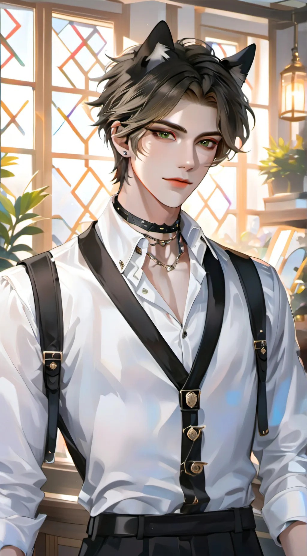 ai character: Nichirin background