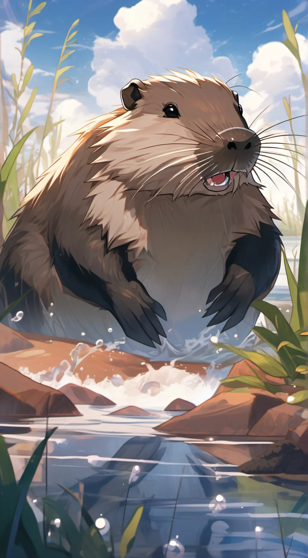 ai character: 🧸 Gravel 🪱 background