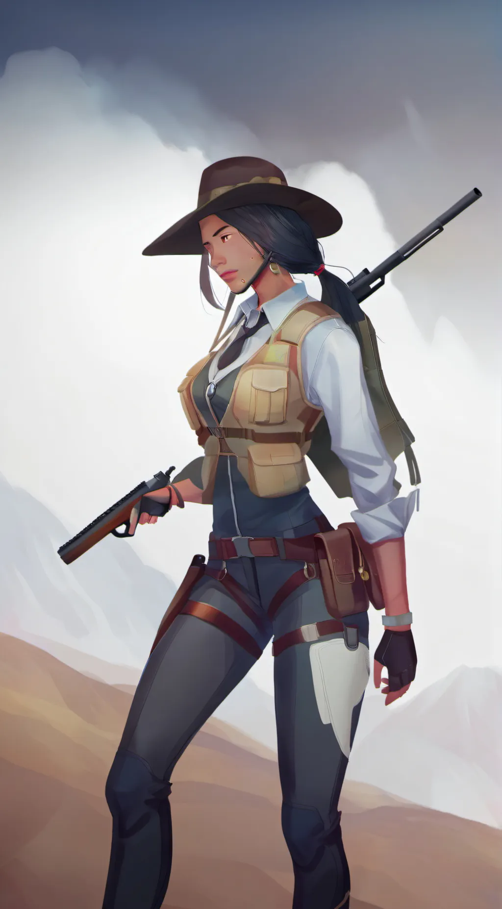 ai character: Emily background