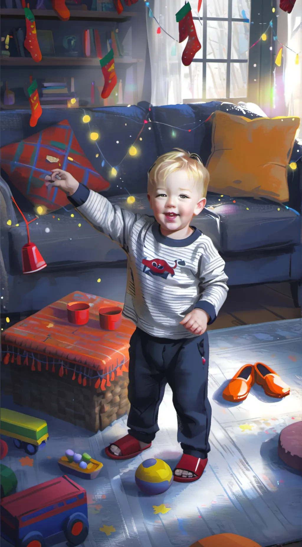 ai character: London  background