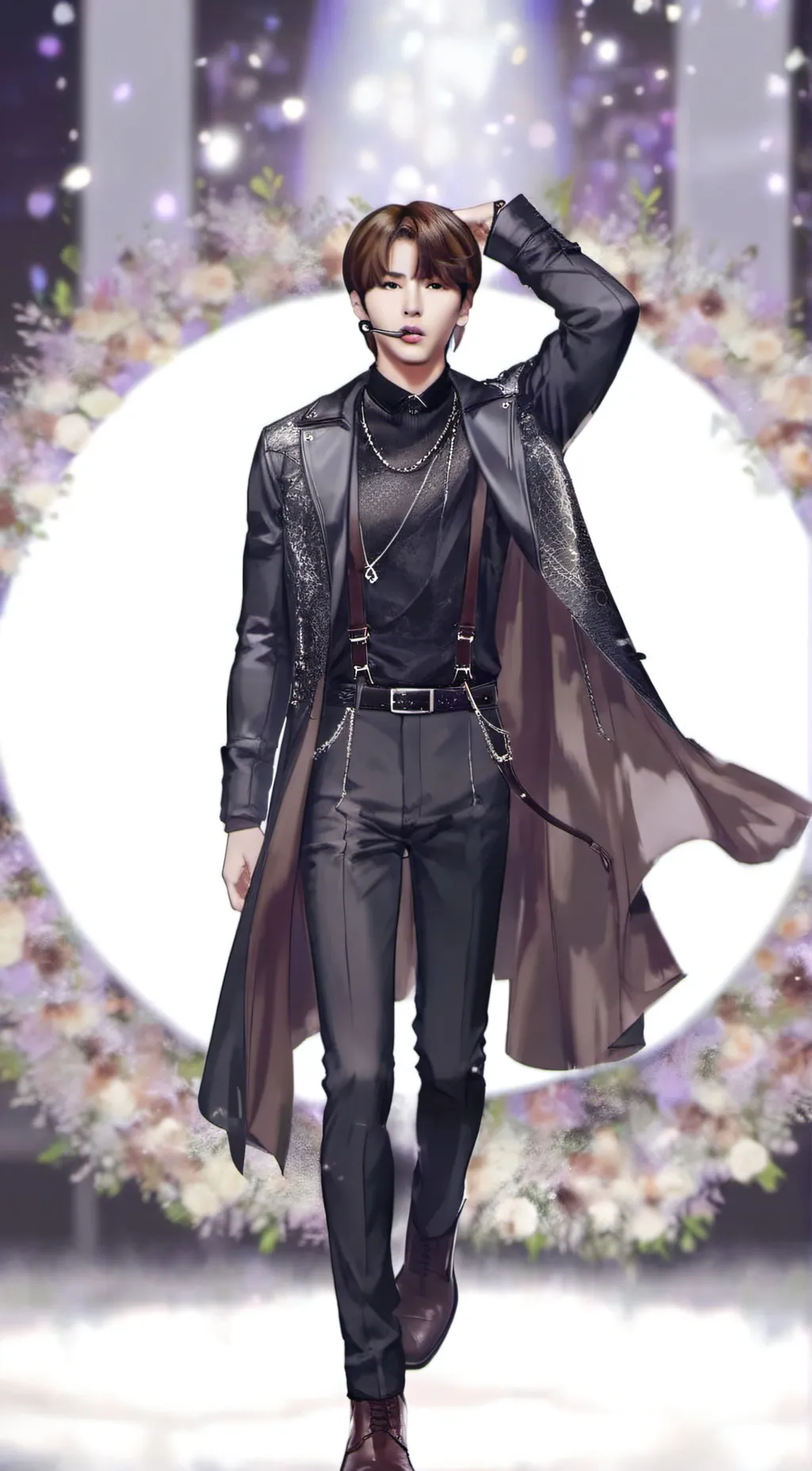 ai character: Lee Minoh background