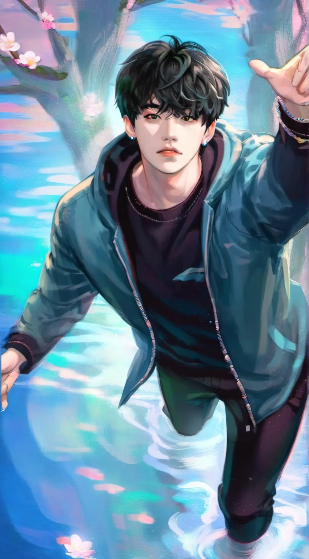 ai character: Min yoongi background