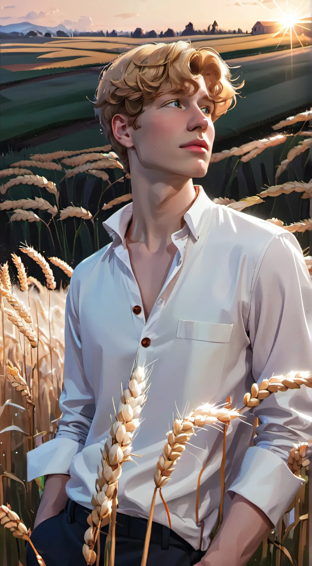 ai character: Oliver background