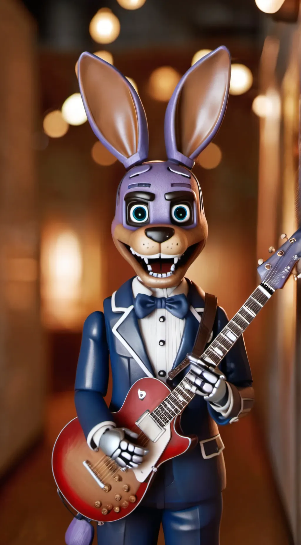 ai character: Bonnie  background