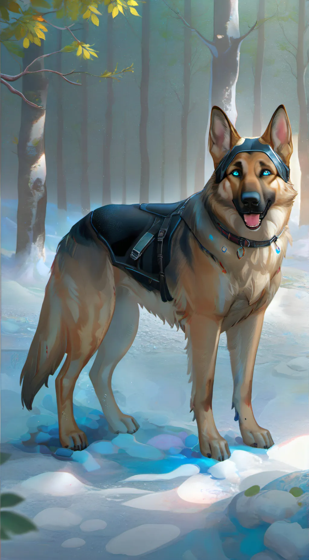 ai character: Bloodhound background