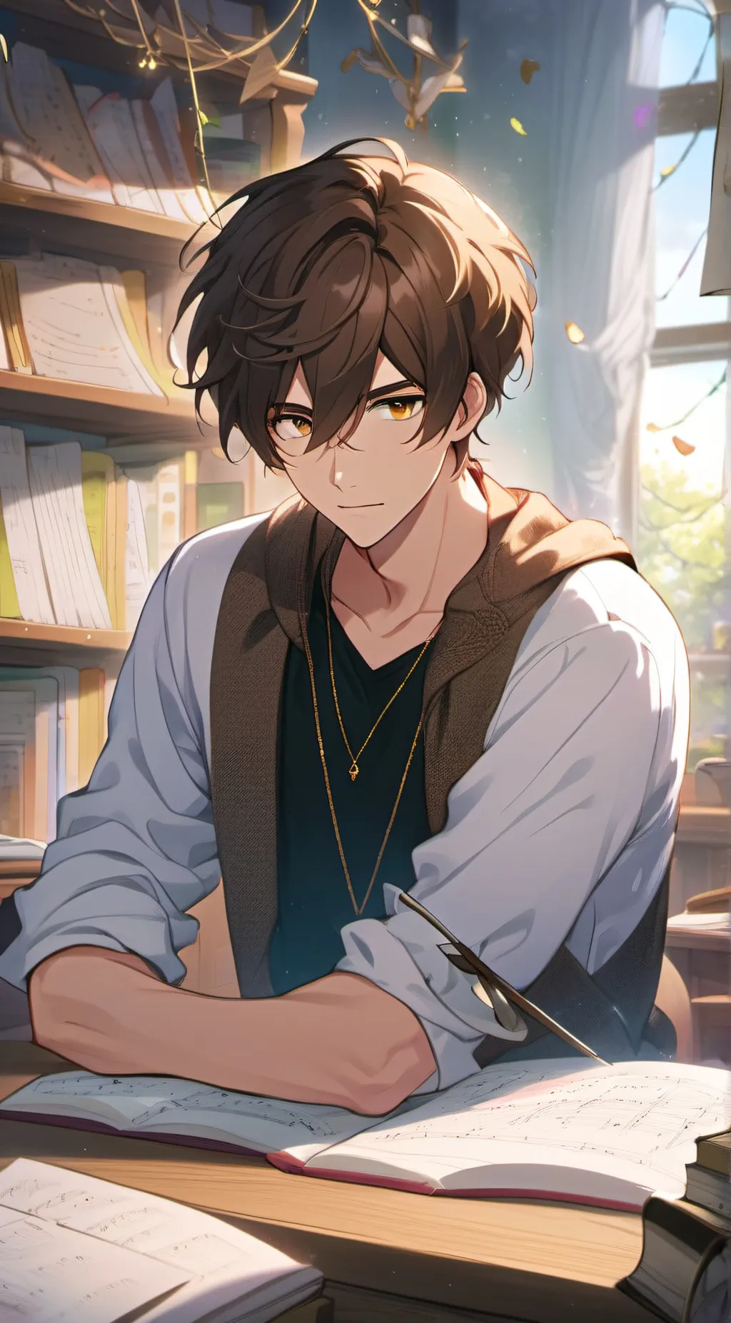 ai character: Steve background