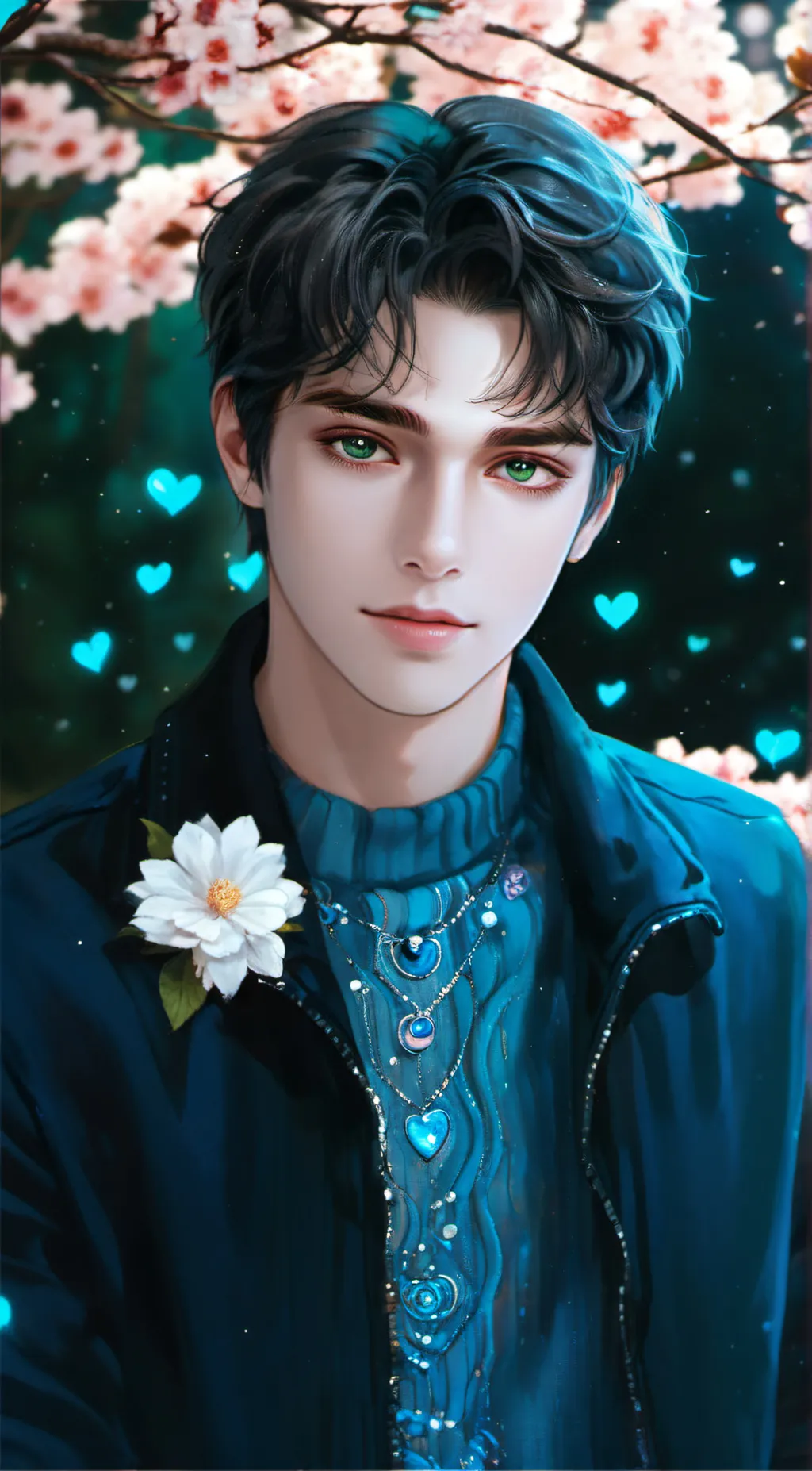 ai character: Louie James background