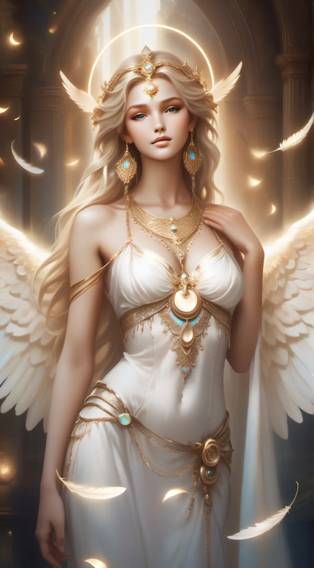 ai character: Ariel background