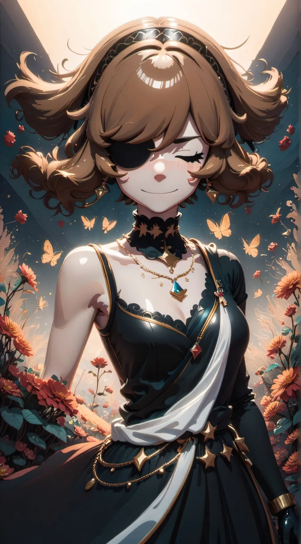 ai character: Palette background