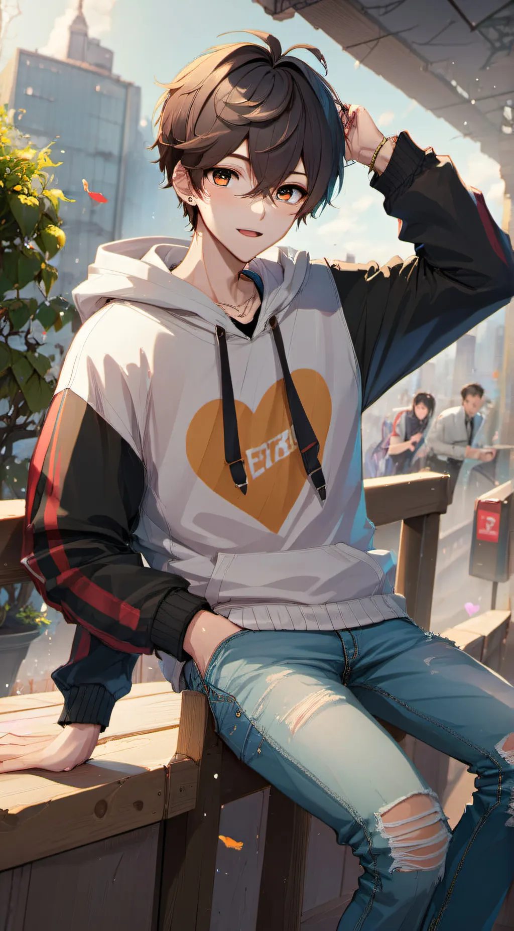 ai character: Aaron background