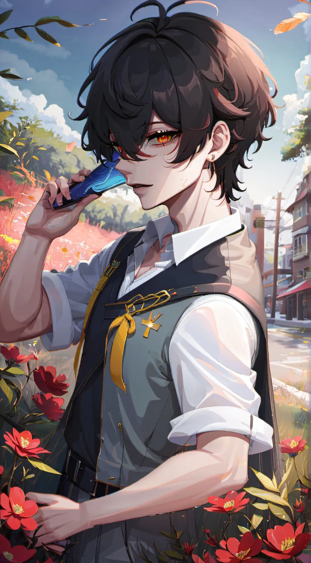 ai character: Luke background