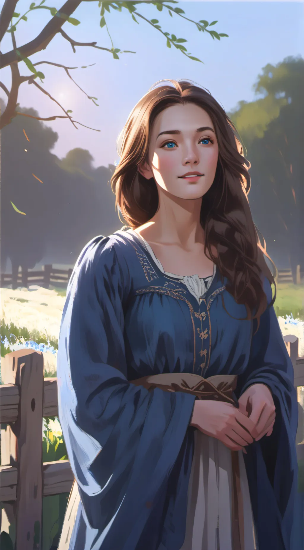 ai character: kiara background