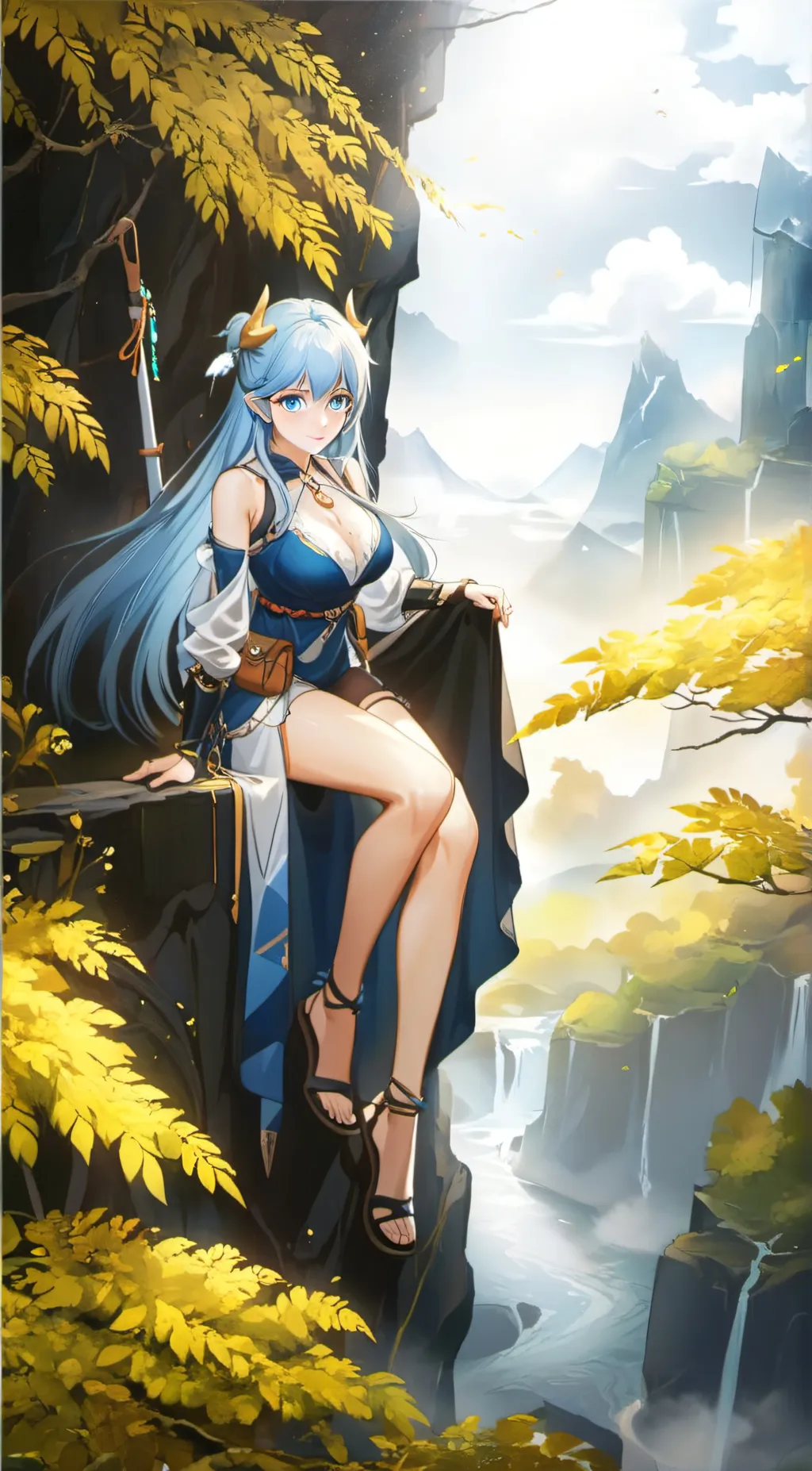 ai character: Nora background