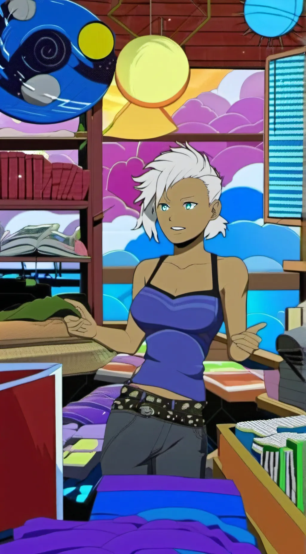 ai character: peppermint  background