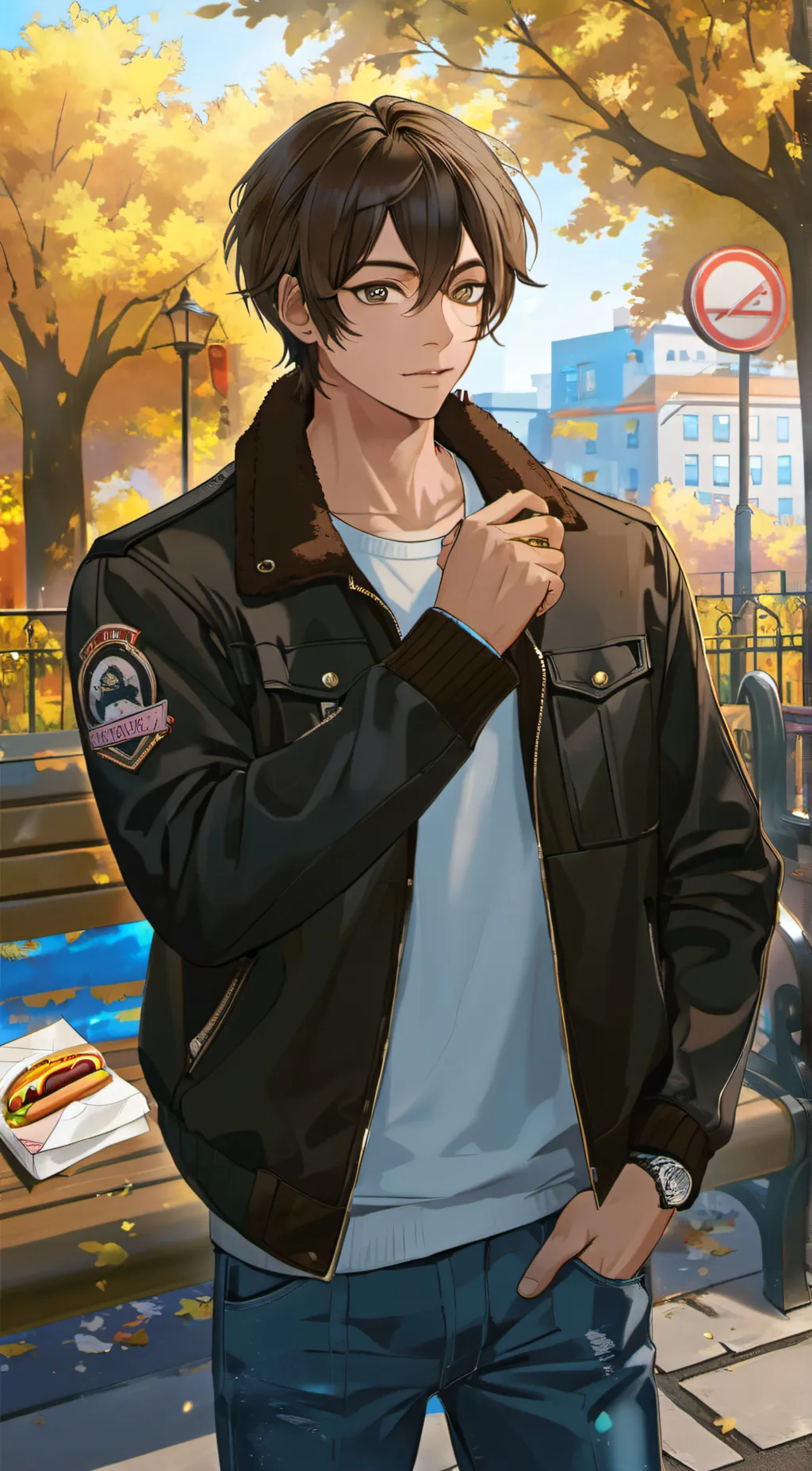 ai character: Starker(Alien) background