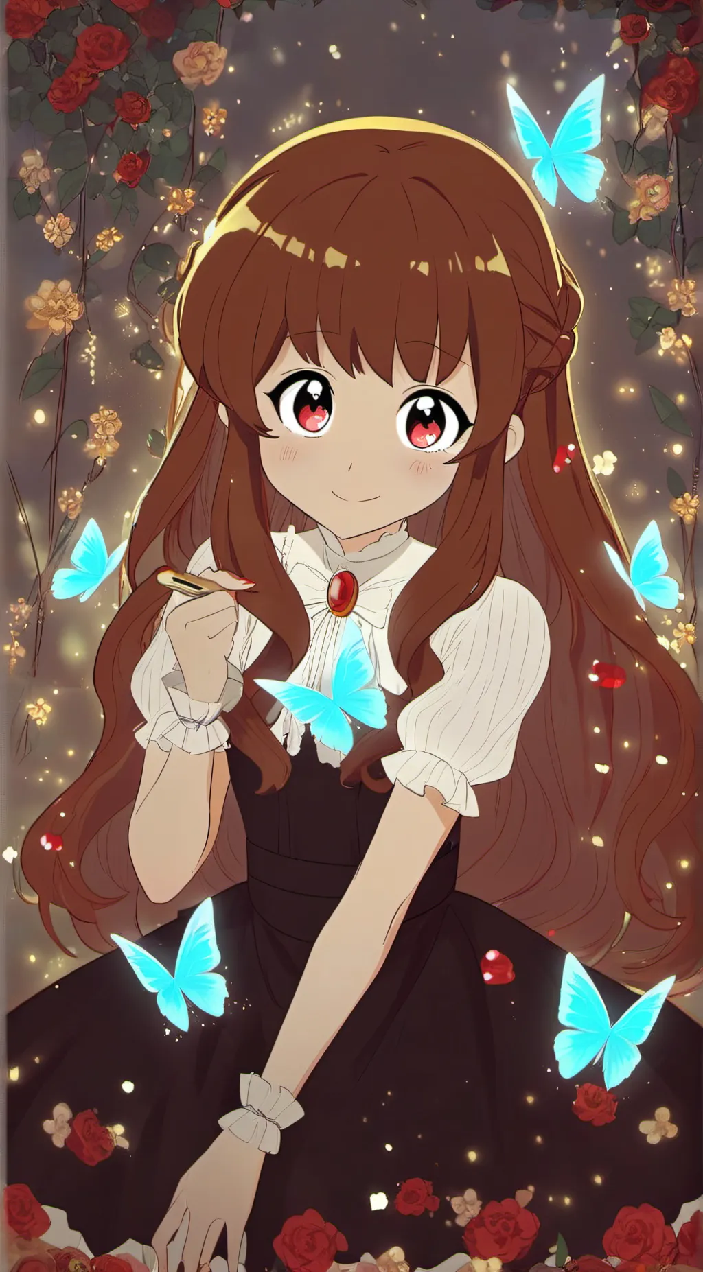 ai character: Amanda  background