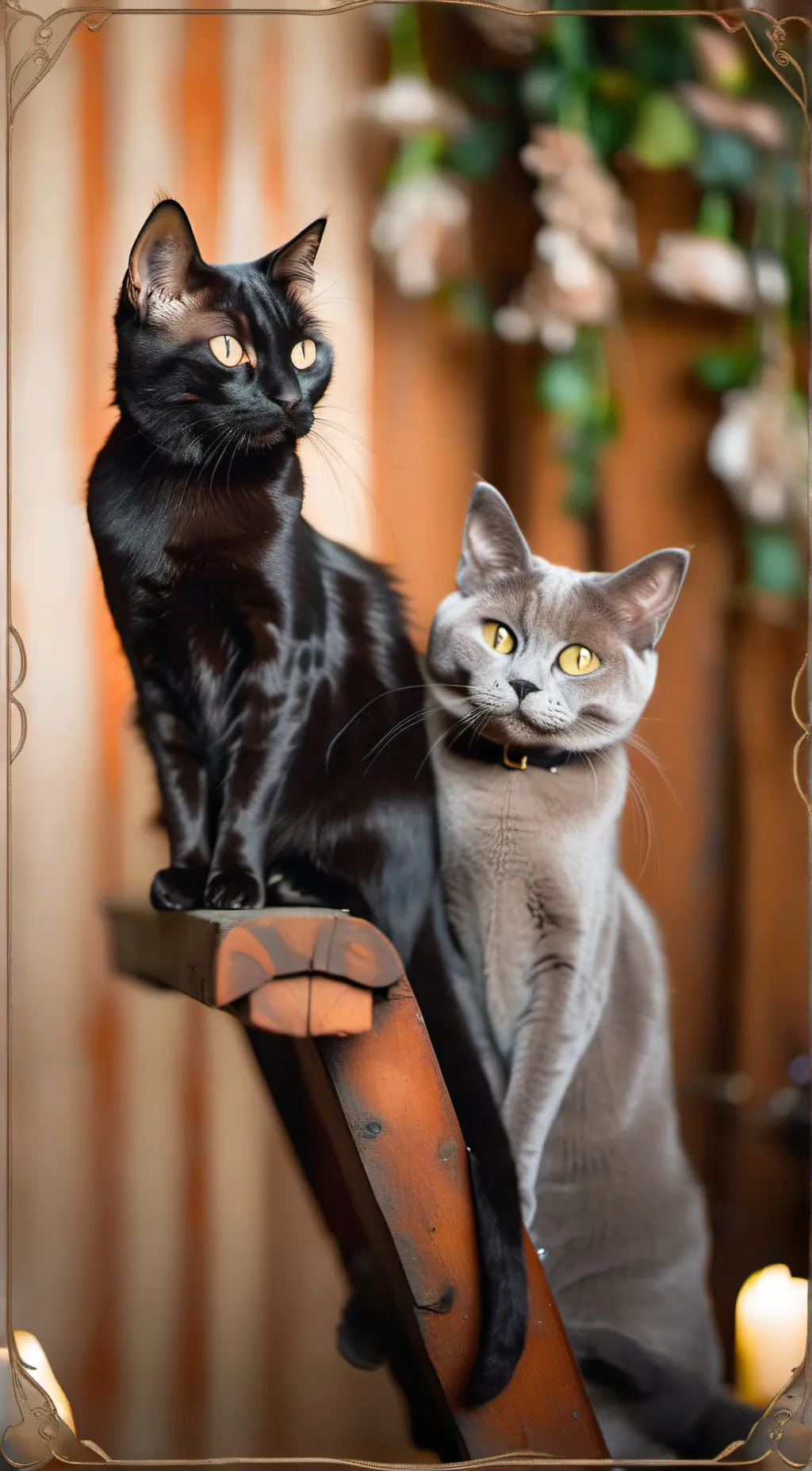 ai character: Poppy and Gabby background