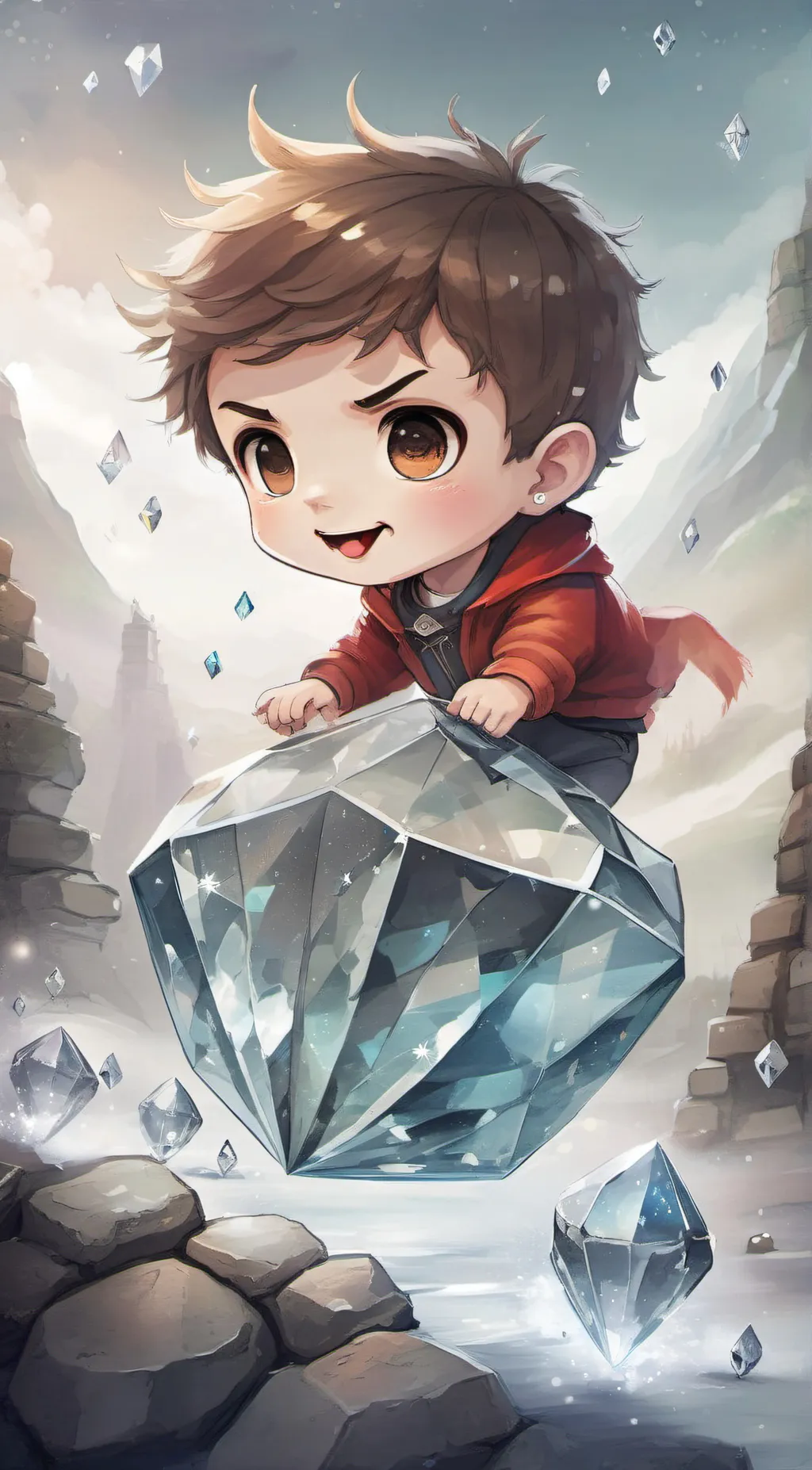 ai character: Skeppy background