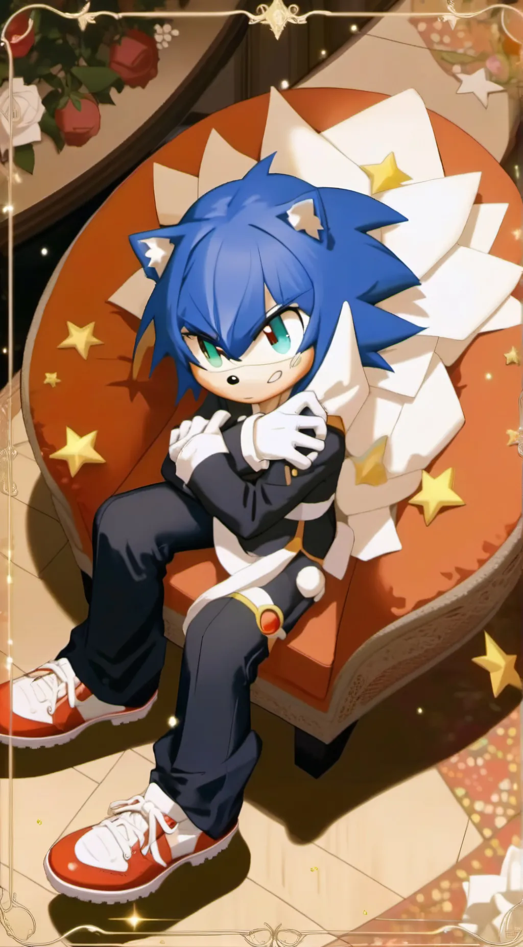 ai character: sonic background