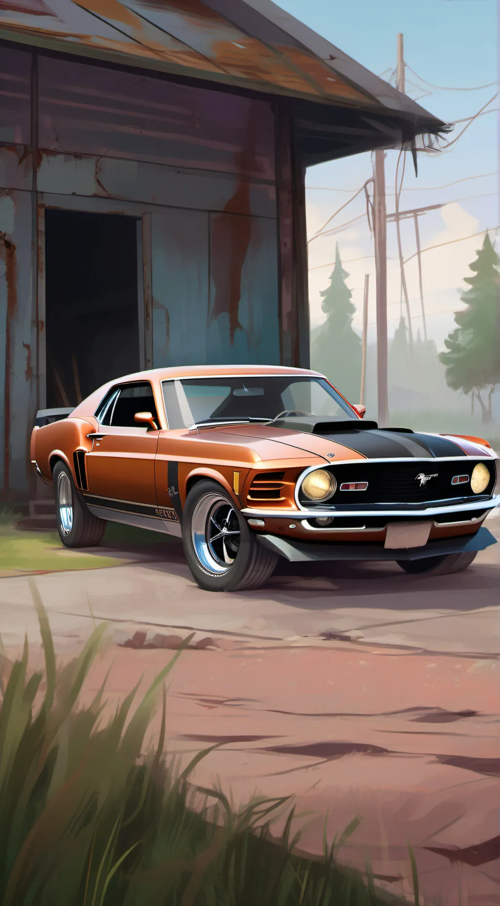 Talkie AI - Chat with 1970 Boss Mustang 
