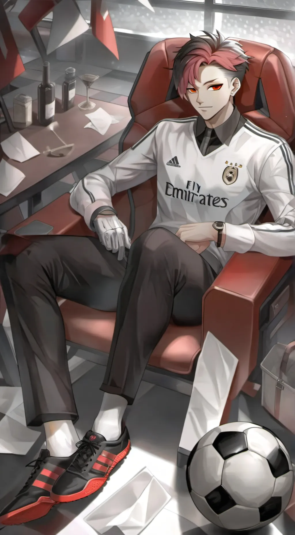 ai character: Aron background