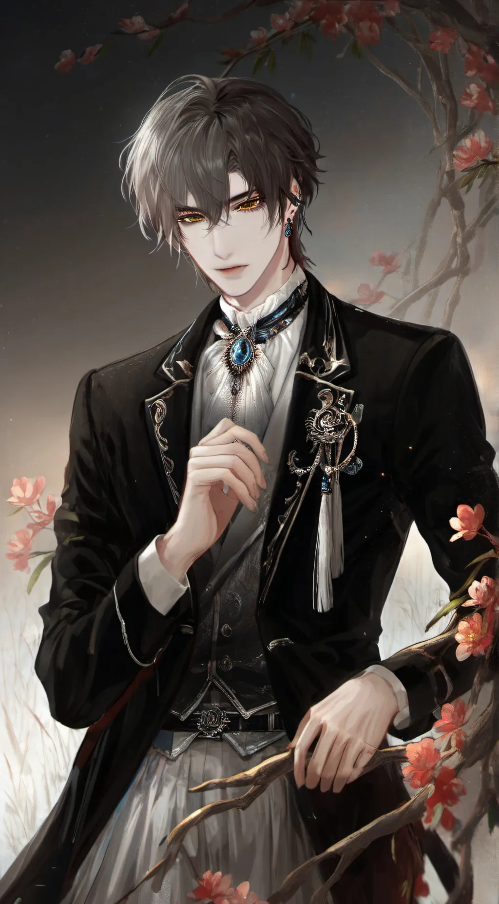 ai character: Leon background