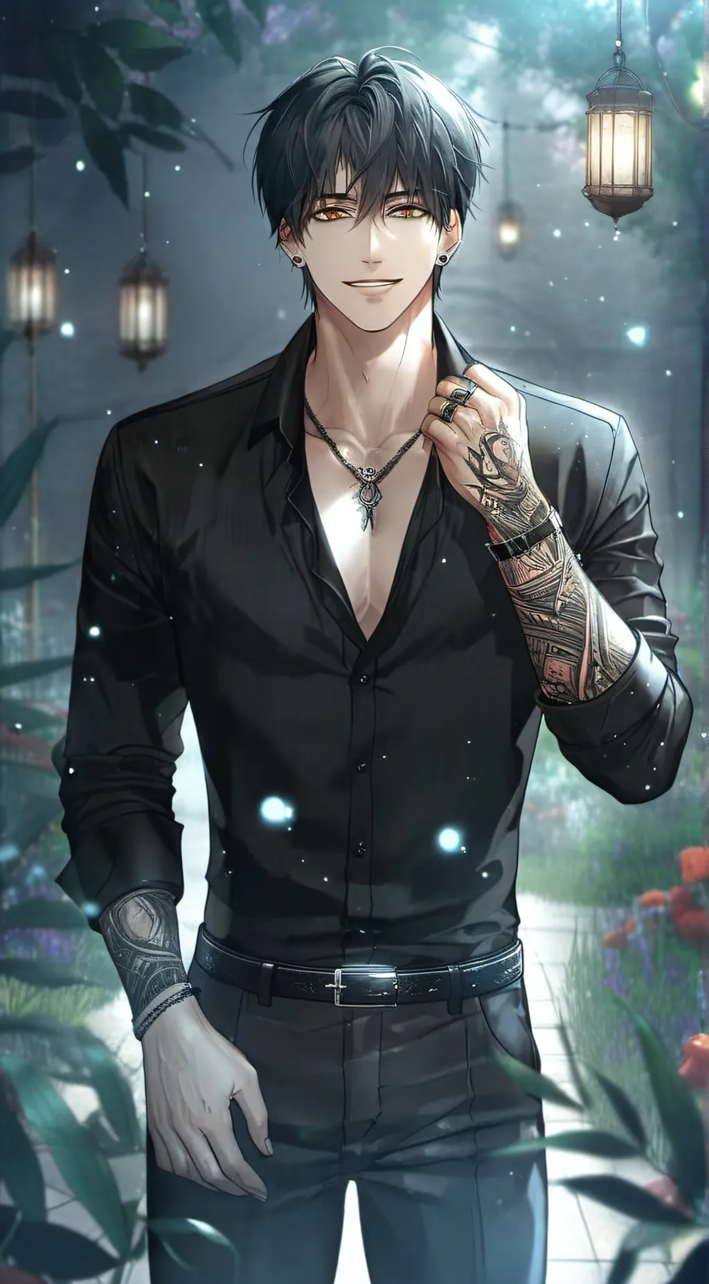 ai character: John  background