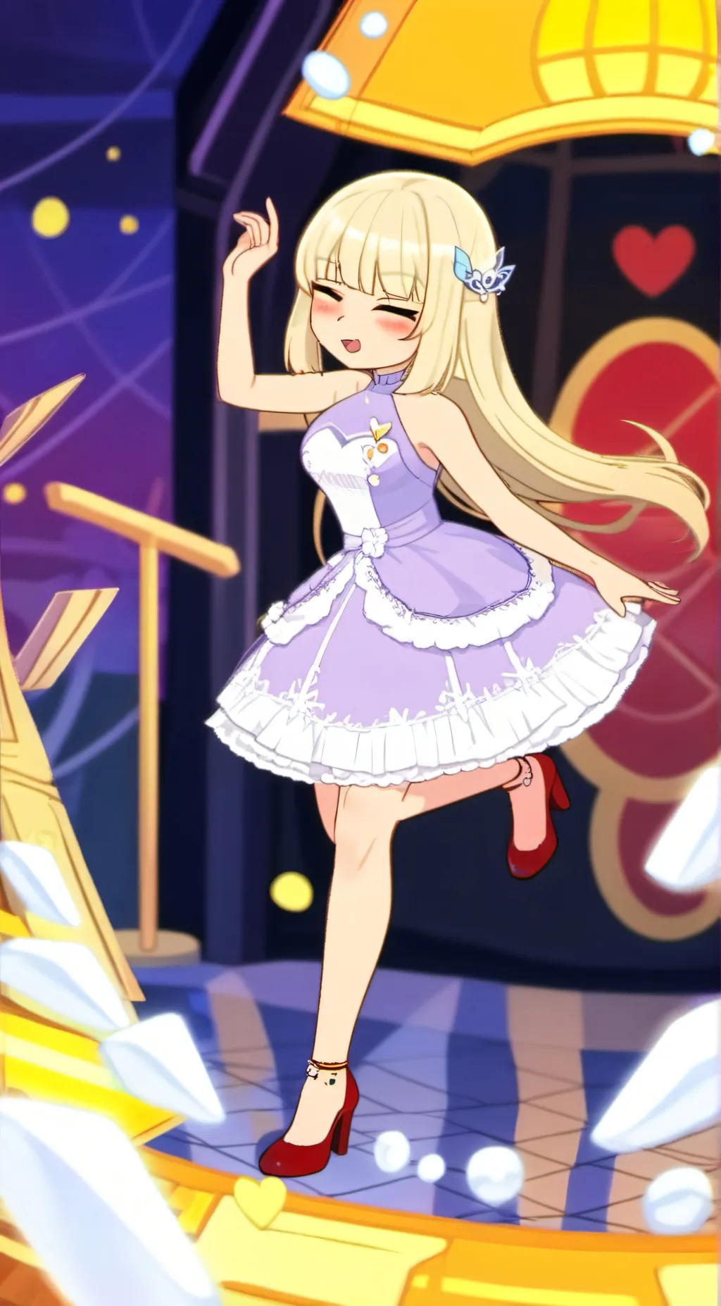 ai character: Lily background