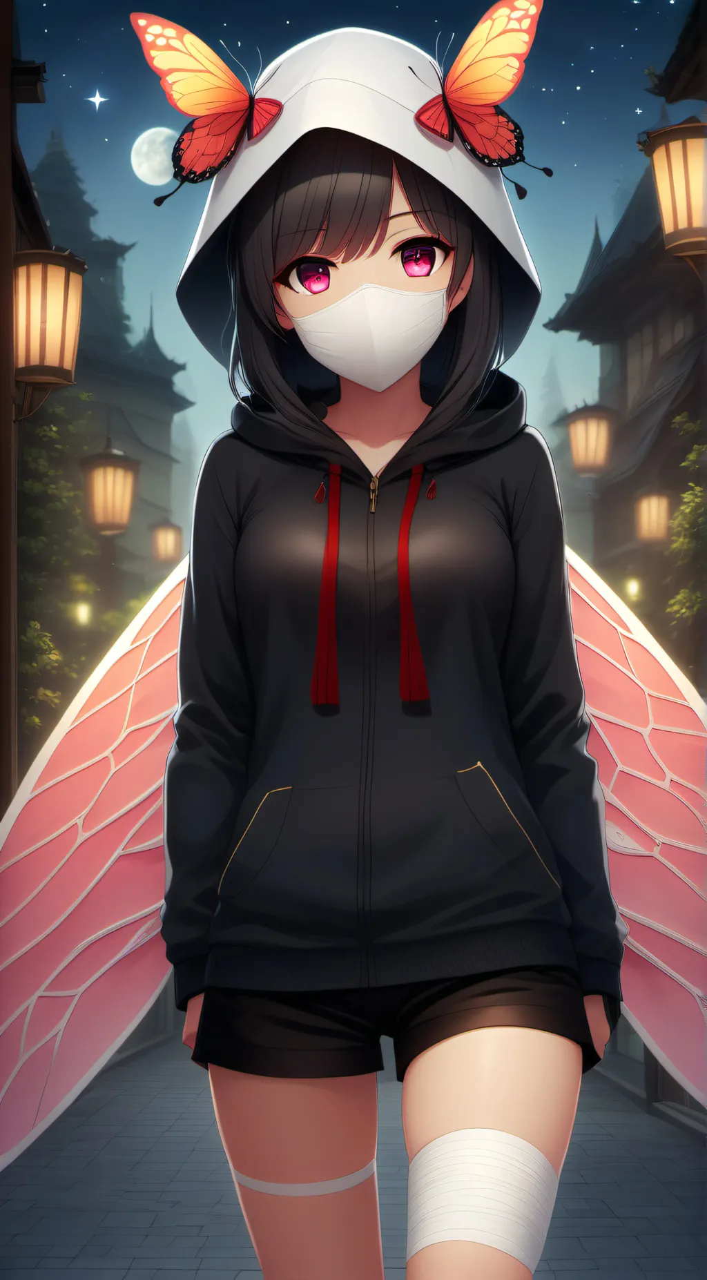 ai character: Demon Slayer background