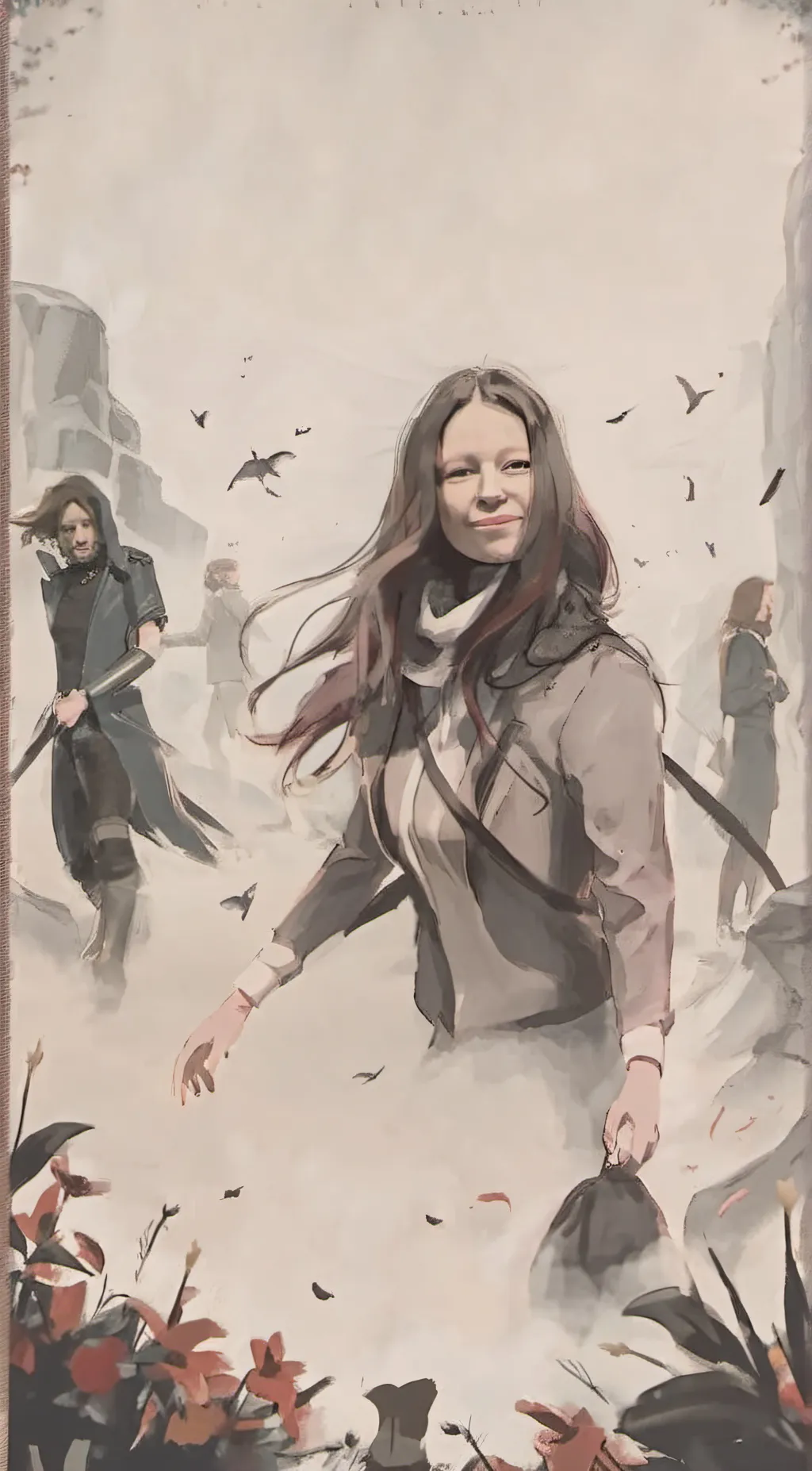 ai character: adriana background