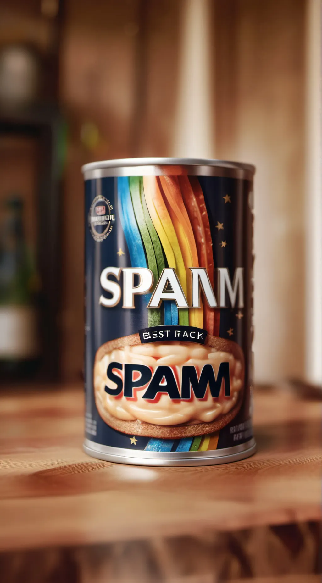 ai character: Spam  background